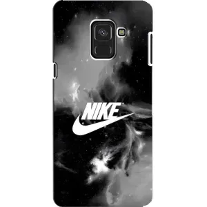 Чехол для Samsung A8, A8 2018, A530F - с принтом Найк (AlphaPrint) (Лого Найк)