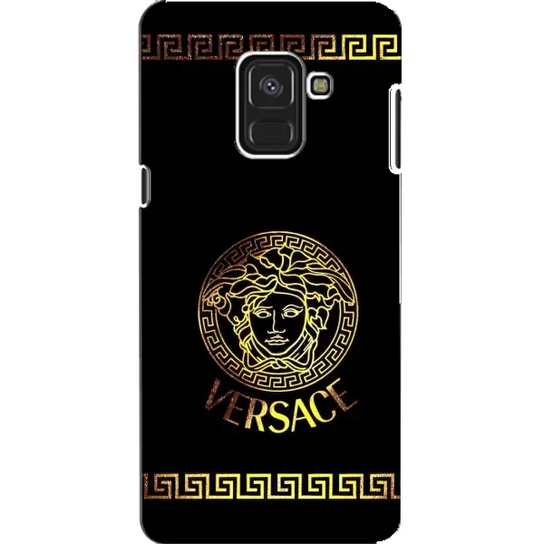 Чохол з принтом «Logo Versace» для Samsung Galaxy A8 2018 (A530F)