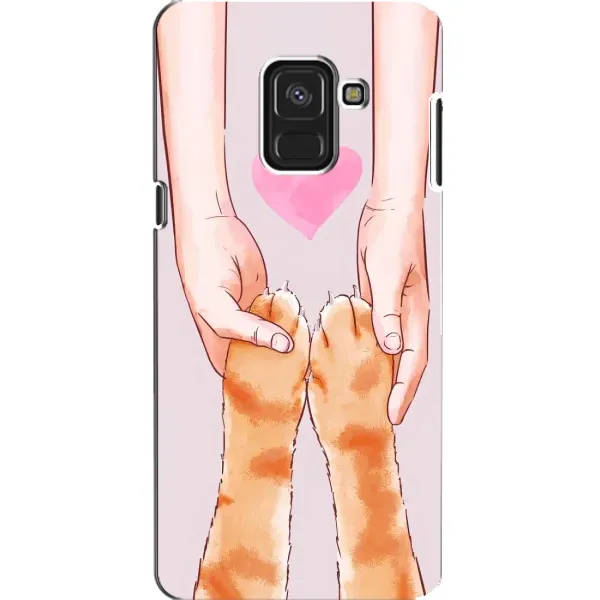 Чехол с принтом «Любовь к котикам» для Samsung Galaxy A8 2018 (A530F) Чехол с принтом «Любовь к котикам» для Samsung Galaxy A8 2018 (A530F)