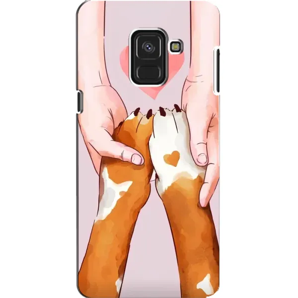 Чехол с принтом «Любовь к собакам» для Samsung Galaxy A8 2018 (A530F)