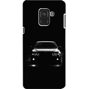 Чехол для «Самсунг» А8, А8 2018, А530Ф - с принтом БМВ (AlphaPrint) (Машина BMW)