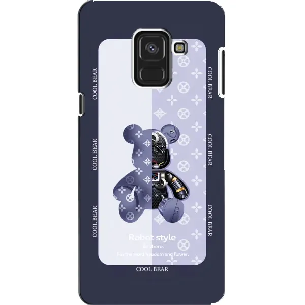 Чехол с принтом «Медвежонок LV» для Samsung Galaxy A8 2018 (A530F)