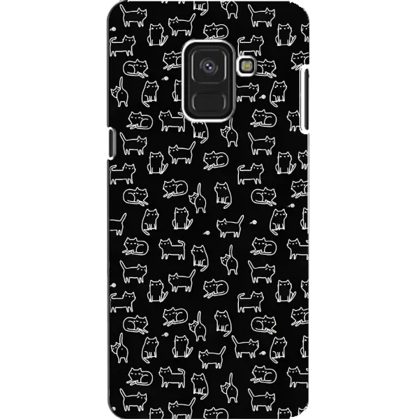 Чохол з принтом «Маленькі котики» для Samsung Galaxy A8 2018 (A530F)