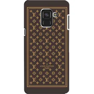 Чехлы Луи Витон для Samsung A8, A8 2018, A530F (AlphaPrint - LOUIS VUITTON) (обои LV)