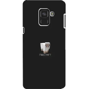 Чохол Майнкрафт на Samsung A8, A8 2018, A530F (AlphaPrint) Minecraft (Овечка Майнкрафт)