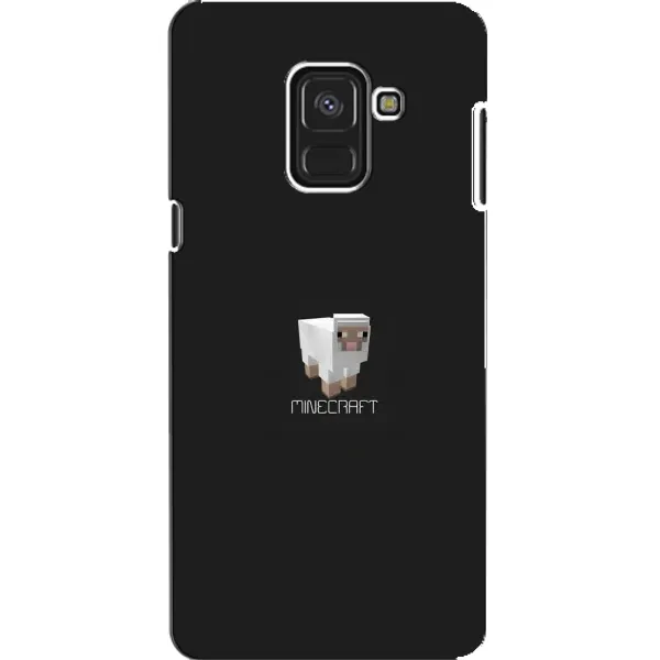 Чехол с принтом «Овечка Майнкрафт» для Samsung Galaxy A8 2018 (A530F)