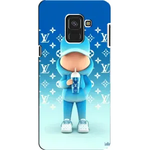 Крутые Чехлы Луи Виттон для Samsung A8, A8 2018, A530F (AlphaPrint) (Парень LV)