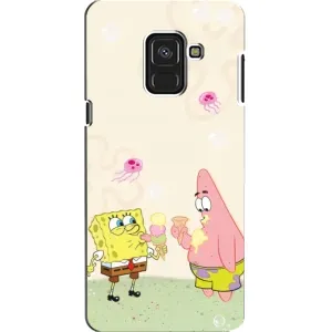 Чохол з принтом «Патрік і Боб» для Samsung Galaxy A8 2018 (A530F)