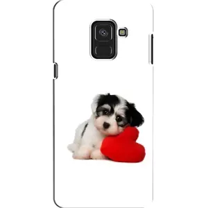 Чехлы с собаками для Samsung A8, A8 2018, A530F (VPrint) (Песик)