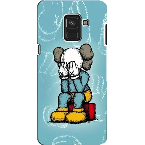 Чехол с принтом «Плач Bearbrick» для Samsung Galaxy A8 2018 (A530F)