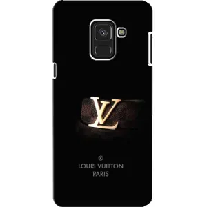 Чехлы Луи Витон для Samsung A8, A8 2018, A530F (AlphaPrint - LOUIS VUITTON) (ремешок LV)
