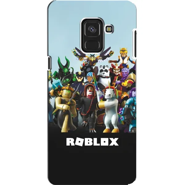 Чехол с принтом «ROBLEX» для Samsung Galaxy A8 2018 (A530F)