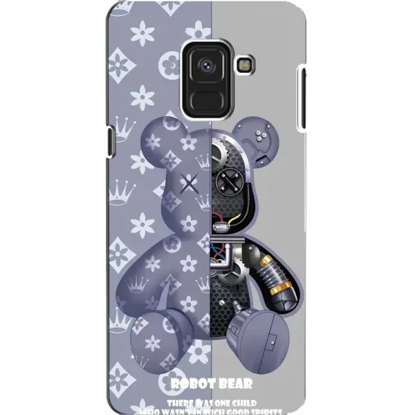 Чехол с принтом «Робот Мишка» для Samsung Galaxy A8 2018 (A530F)