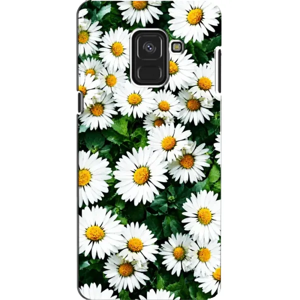 Чехол с принтом «Ромашки» для Samsung Galaxy A8 2018 (A530F)
