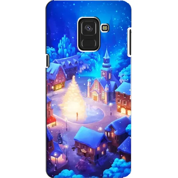 Чехол с принтом «Рождественский город» для Samsung Galaxy A8 2018 (A530F) Чехол с принтом «Рождественский город» для Samsung Galaxy A8 2018 (A530F)