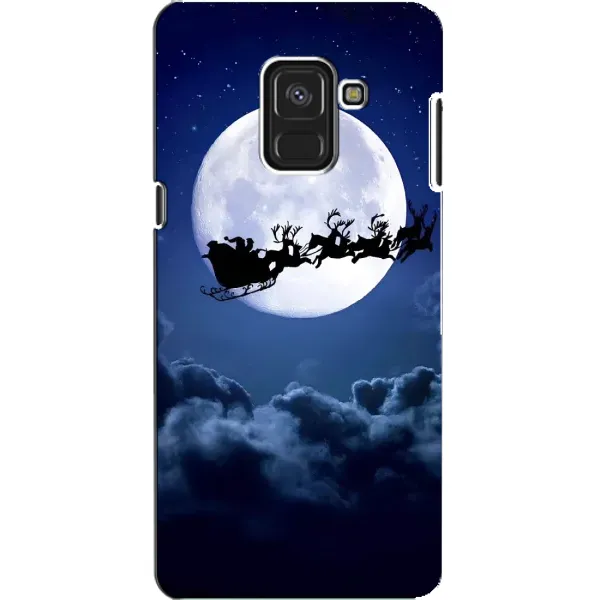 Чохол з принтом «Санта - місяць» для Samsung Galaxy A8 2018 (A530F) Чохол з принтом «Санта - місяць» для Samsung Galaxy A8 2018 (A530F)