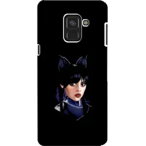 Чохли Венсдей на Samsung A8, A8 2018, A530F Уенсдей (AlphaPrint) (серйозна Венздей)