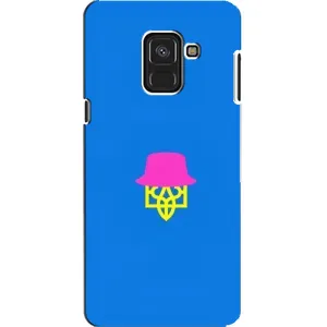 Чохли для Samsung A8, A8 2018, A530F Укр. Символіка (AlphaPrint) (Шапка на гербу)