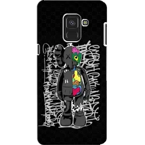 Чехлы для Samsung A8, A8 2018, A530F - Bearbrick Louis Vuitton (PREMIUMPrint) (Стиль Bearbrick)