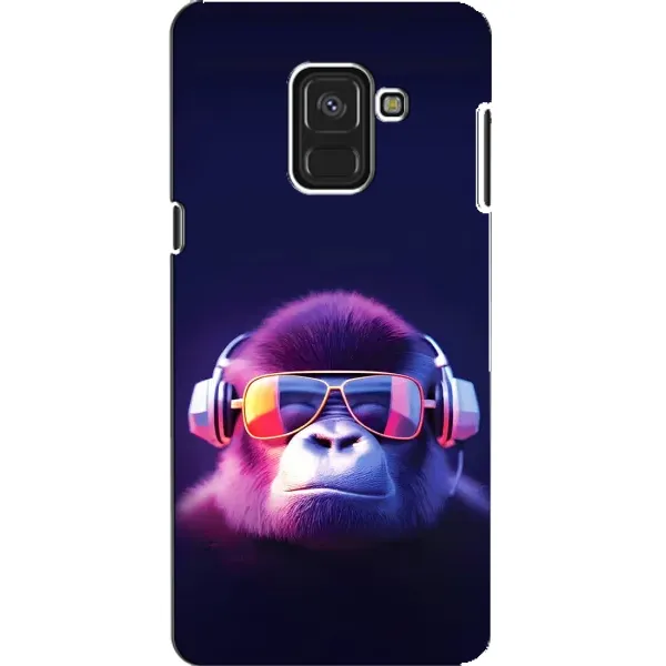 Чехол с принтом «Стильная обезьяна» для Samsung Galaxy A8 2018 (A530F)