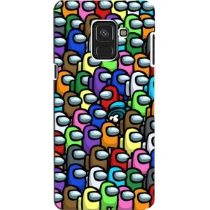 Чехол Амонг Ас для Samsung A8, A8 2018, A530F (AlphaPrint)
