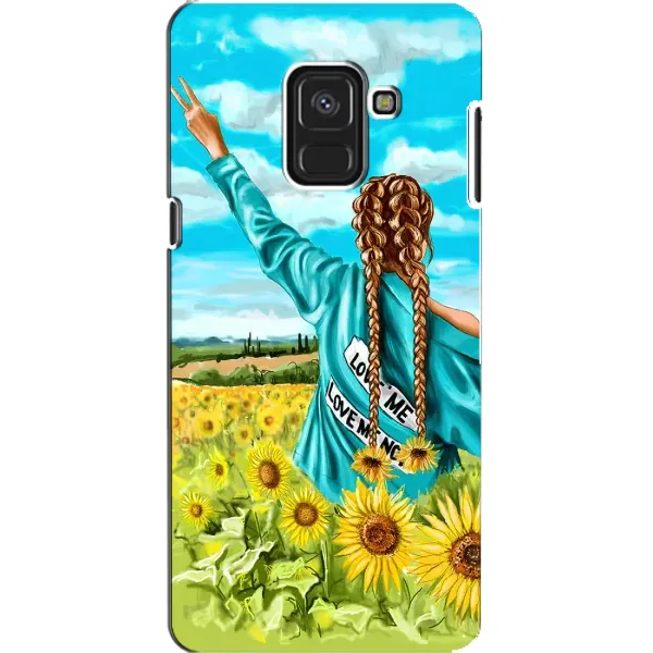 Чехол с принтом «Украиночка» для Samsung Galaxy A8 2018 (A530F)