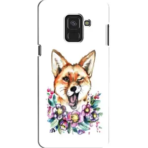 Чохли з картинкою Лисичка для Samsung A8, A8 2018, A530F (VPrint) (Весела лисичка)