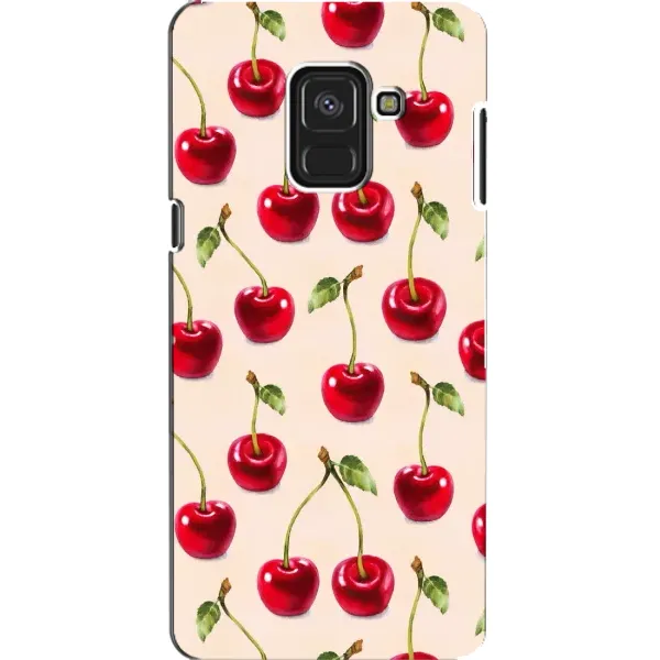 Чехол с принтом «Вишня» для Samsung Galaxy A8 2018 (A530F)