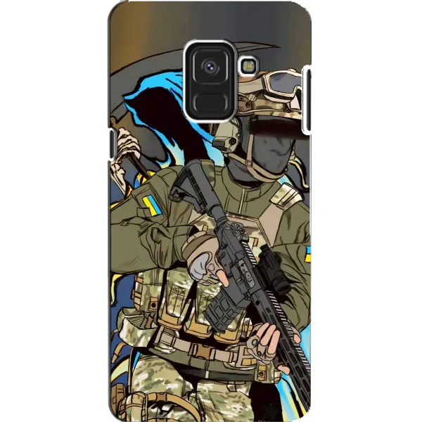 Чехол с принтом «Воин ВСУ» для Samsung Galaxy A8 2018 (A530F)