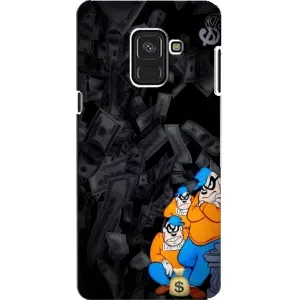 Чехлы с крутыми принтами для Samsung A8, A8 2018, A530F - (PREMIUMPrint) (Воры)