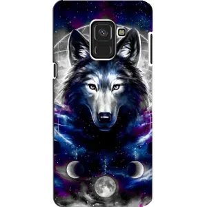 Защитные чехлы для «Самсунг» А8, А8 2018, А530Ф (AlphaPrint) (ХИТ продаж) ВОЛК (Волк)
