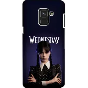 Силиконовый чехол с картинкой для Samsung A8, A8 2018, A530F (Wednesday)