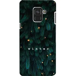 Новогодние, Праздничные Чехлы для Samsung A8, A8 2018, A530F - 2024 год (Winter)