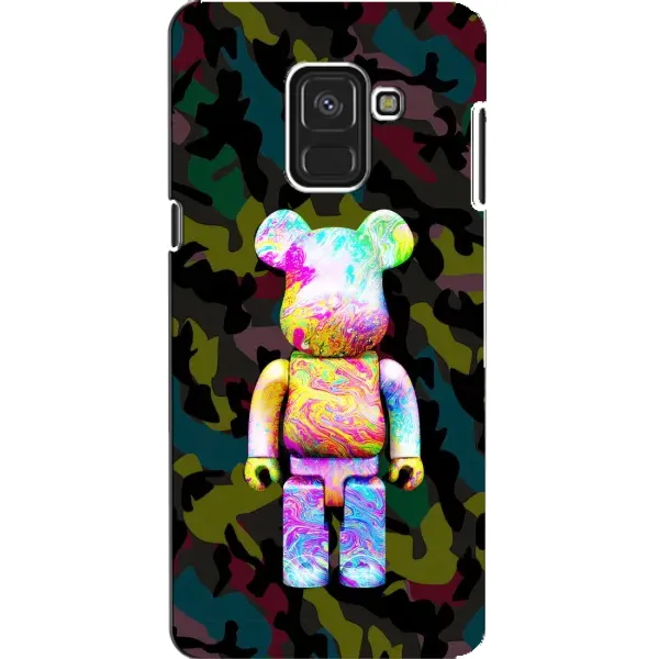 Чехол с принтом «Яркий Bearbrick» для Samsung Galaxy A8 2018 (A530F)