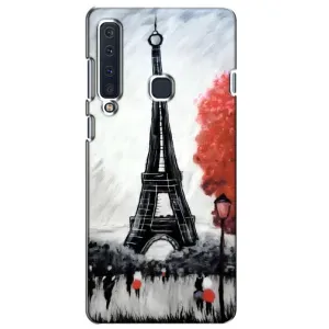 Чохол Ейфелева Вежа Samsung Galaxy A9 2018, A920 - (AlphaPrint) (Вежа в Парижі)