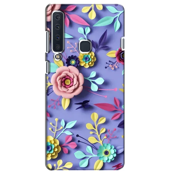 Чехол с принтом «Цветочный дизайн» для Samsung Galaxy A9 2018 (A920)
