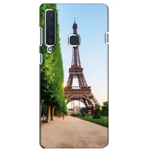 Чохол Ейфелева Вежа Samsung Galaxy A9 2018, A920 - (AlphaPrint) (Дорога до Парижу)
