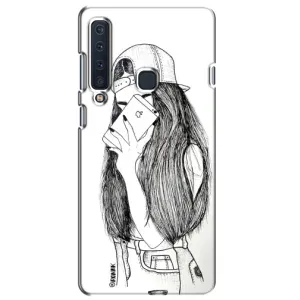 Чохол з друком для Samsung Galaxy A9 2018, A920 - (Мода) (AlphaPrint) (Фото дівчини)