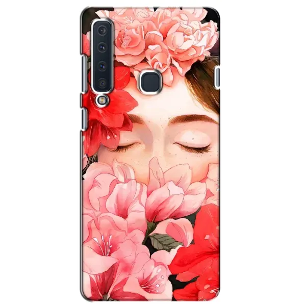 Чохол з принтом «Очі в квітах» для Samsung Galaxy A9 2018 (A920)