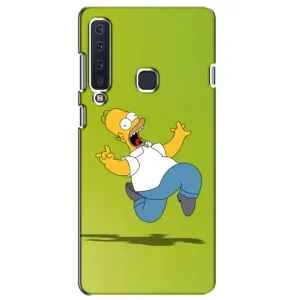 Чехол с Симпсонами для Samsung Galaxy A9 2018, A920 (VPrint) (Гомер Симпсон)