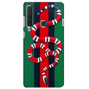Чохли GUCCI для Самсунґ А9 2018 (AlphaPrint) (Gucci змія)