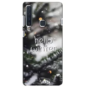 Новогодние, Праздничные Чехлы для Samsung Galaxy A9 2018, A920 - 2024 год (Hello winter)