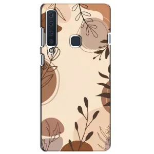 Чохол з принтом «Коричневі квіти» для Samsung Galaxy A9 2018 (A920)