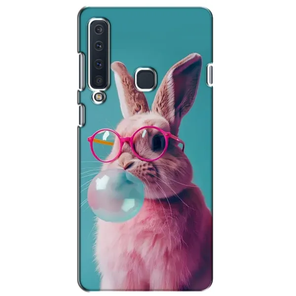 Чохол з принтом «Кролик в окулярах» для Samsung Galaxy A9 2018 (A920)