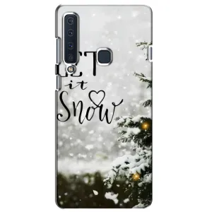 Новогодние, Праздничные Чехлы для Samsung Galaxy A9 2018, A920 - 2024 год (Let it snow)