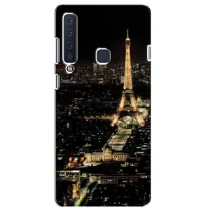 Чохол Ейфелева Вежа Samsung Galaxy A9 2018, A920 - (AlphaPrint) (Нічний Париж)