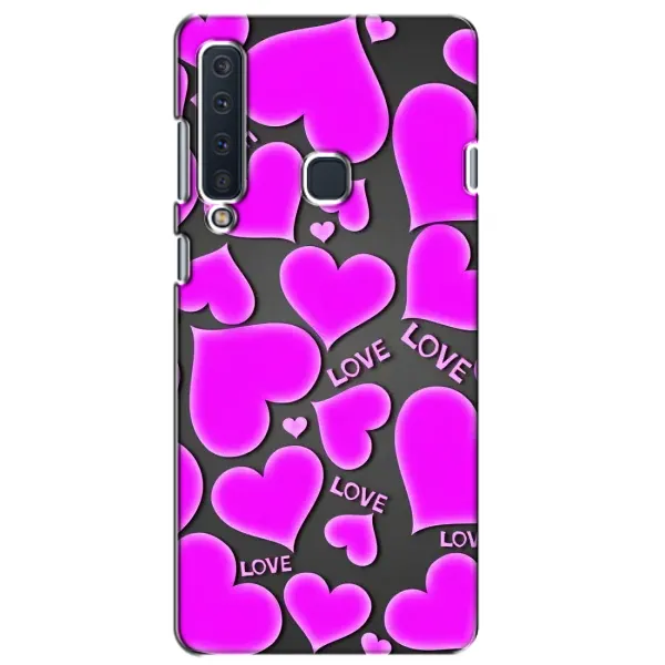 Чохол з принтом «Pink hearts» для Samsung Galaxy A9 2018 (A920) Чохол з принтом «Pink hearts» для Samsung Galaxy A9 2018 (A920)