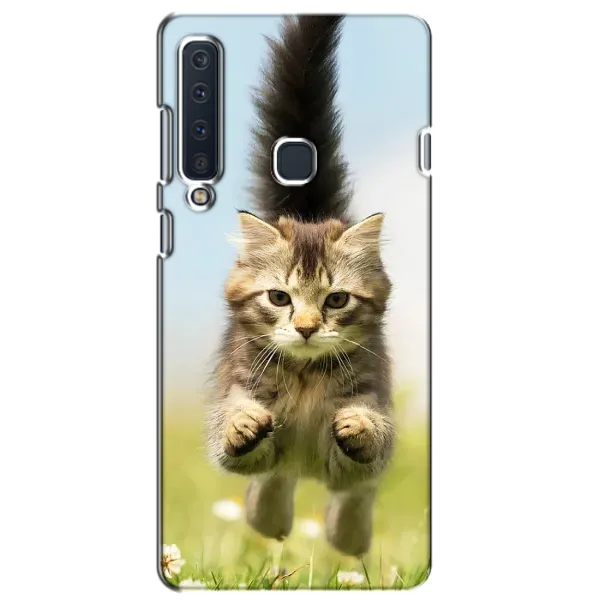 Чехол с принтом «Прыжок кота» для Samsung Galaxy A9 2018 (A920)