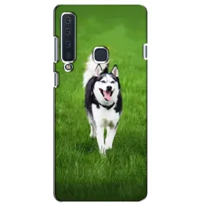 Чохол з Хаскі Samsung Galaxy A9 2018, A920 - (AlphaPrint) (Радісний Хаскі)