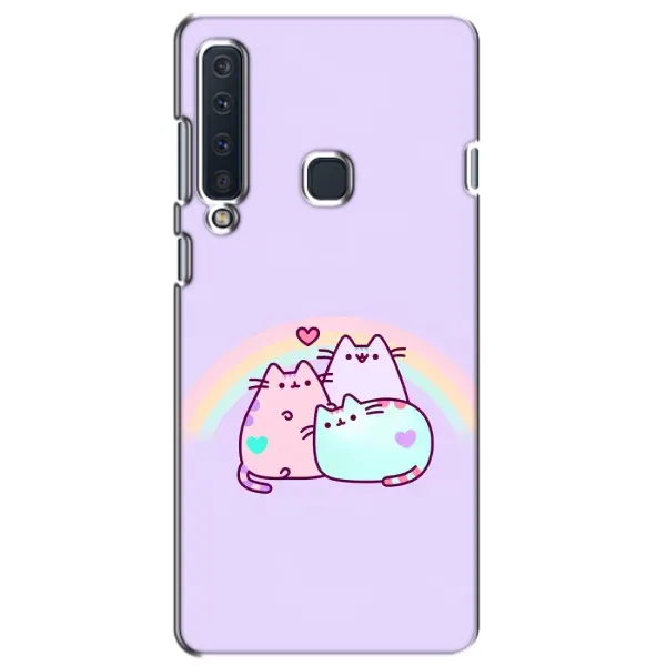 Чохол з принтом «Радужний котик» для Samsung Galaxy A9 2018 (A920)